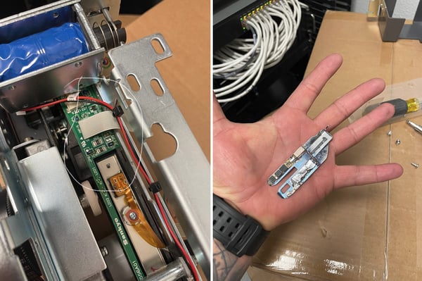 Half-Sized Skimming Device