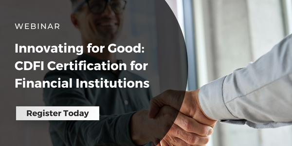FTSI Webinar: CDFI Certification for Financial Institutions